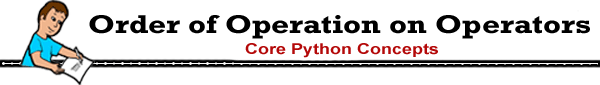 python operators