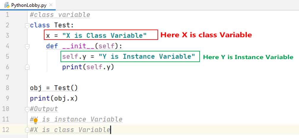class-variable-and-instance-variable-in-python