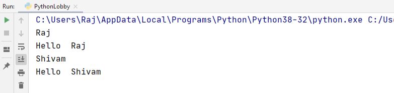 classes and object in python