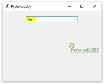 combo-box-in-python-tkinter