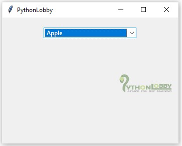 combo-box-in-tkinter