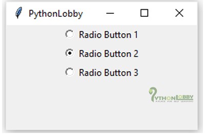 Radio Buttons In Tkinter Gui Programming Python Tutorial